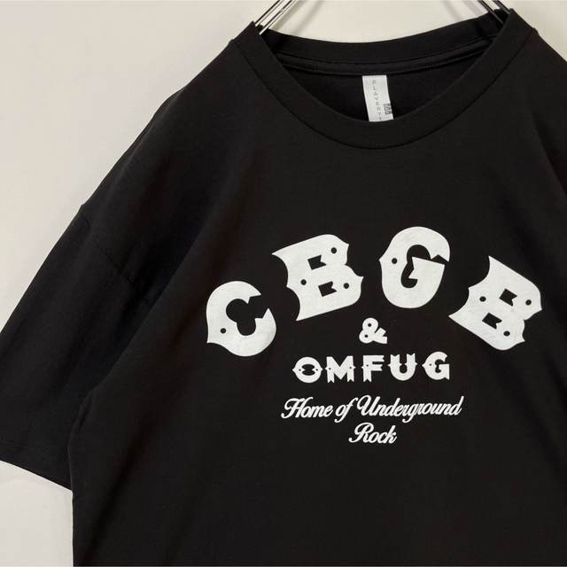 新品　CBGB ビッグロゴ　Tシャツ　パンク　ロック　XLサイズ　ブラック