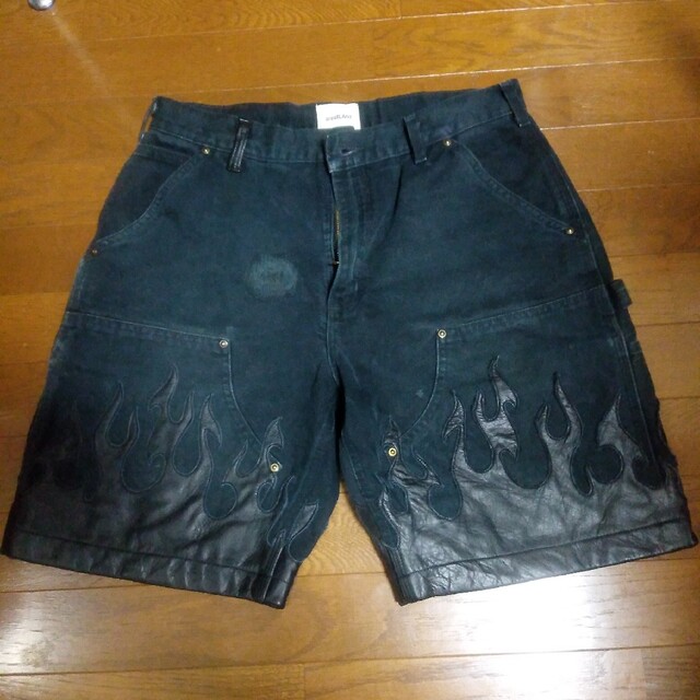 パンツgreatLAnd BRAVEMAN SHORTS カーハートハーフパンツ