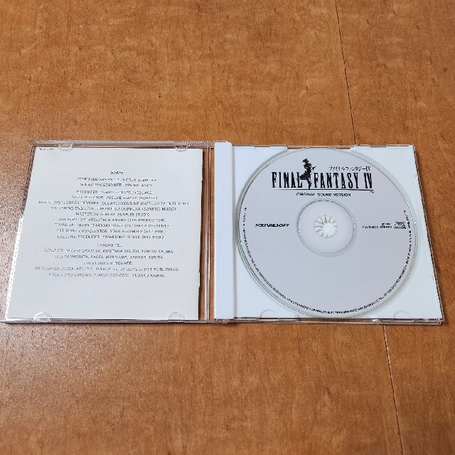 SQUARE(スクエア)のファイナルファンタジー4 サウンドトラック エンタメ/ホビーのCD(ゲーム音楽)の商品写真