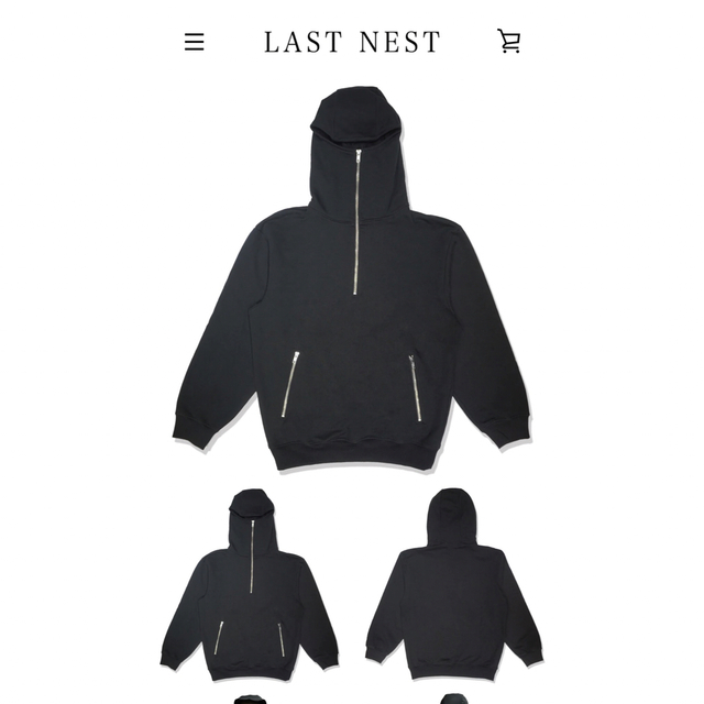 Last nest mask hoodie 3