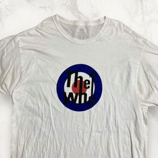 HGO FRUIT 古着  白 The Who ザフー　ロック　バンド Tシャツ(Tシャツ/カットソー(半袖/袖なし))