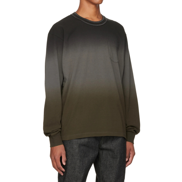 sacai - 新品 sacai サカイ メンズ グラデーション ロング Tシャツ