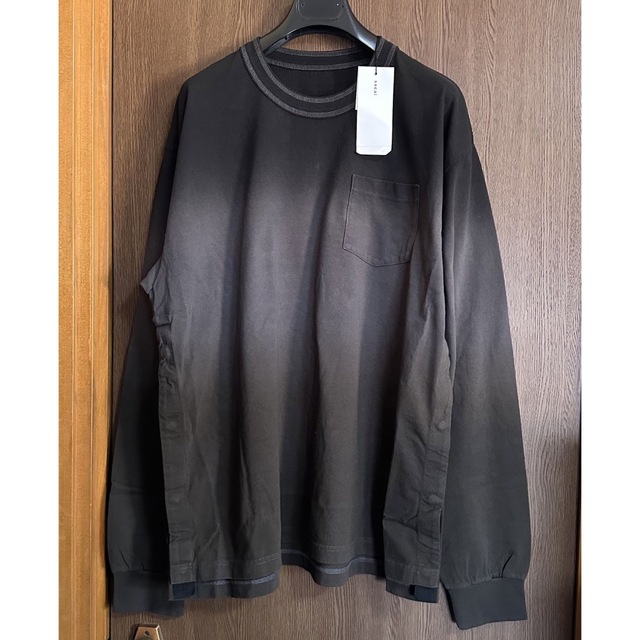 sacai - 新品 sacai サカイ メンズ グラデーション ロング Tシャツ