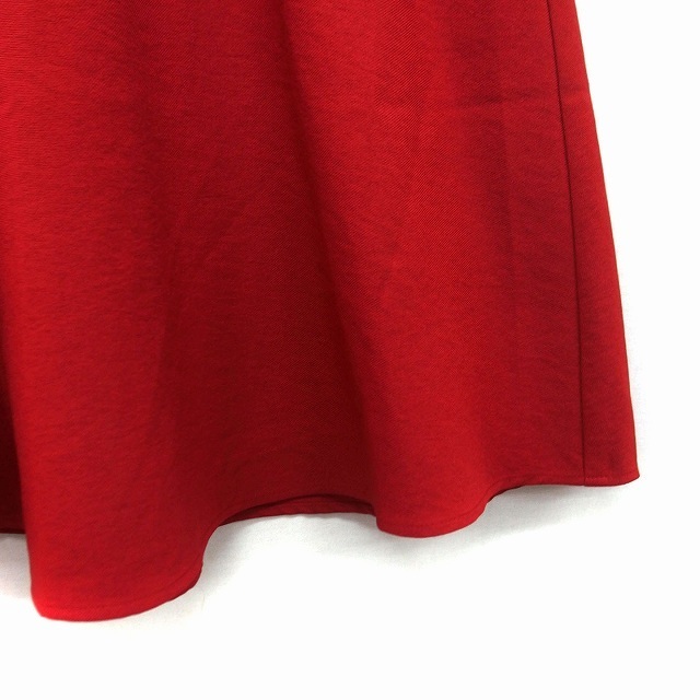ROSE BUD(ローズバッド)のローズバッド ROSE BUD フレアスカート ロング ミモレ丈 無地 シンプル レディースのスカート(ロングスカート)の商品写真