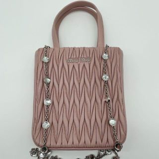 miumiu - ✨現行 美品✨ ミュウミュウ マテラッセ 2way ハンドバッグ