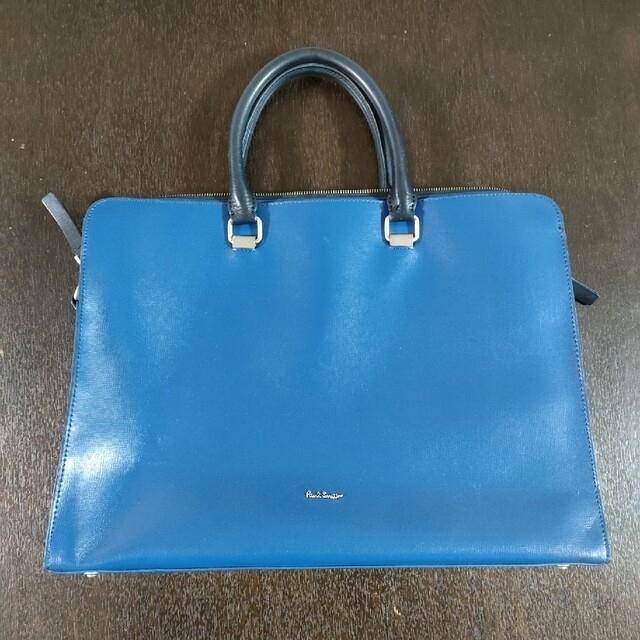 ポールスミス　Paul Smith　ビジネスバッグ　ブルー