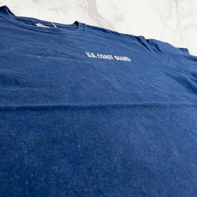HGJ GILDAN US COAST GUARD　軍服　ミリタリー Tシャツ メンズのトップス(Tシャツ/カットソー(半袖/袖なし))の商品写真