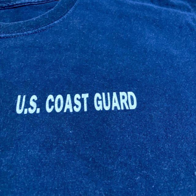 HGJ GILDAN US COAST GUARD　軍服　ミリタリー Tシャツ メンズのトップス(Tシャツ/カットソー(半袖/袖なし))の商品写真
