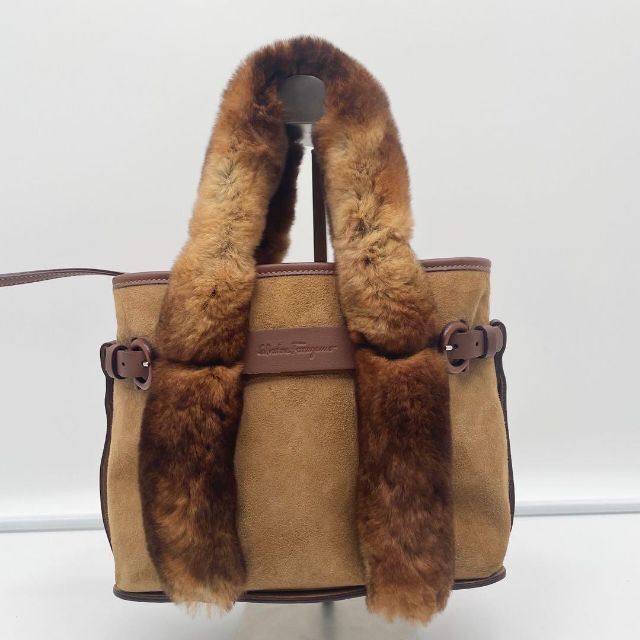 Salvatore Ferragamo - 【入手困難】 フェラガモ ハンドバッグ ミンク