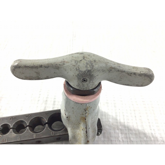 ☆中古品☆RIDGID リジッド フレアリングツール FT-456 おまけクランプバー(エスコ EB200-2)付 フレアツール 空調配管 加工 70808