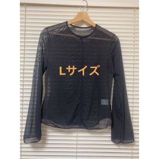 ユニクロ(UNIQLO)の専用品♡ユニクロ マメクロゴウチ シアークルーネックT ブラック Lサイズ(Tシャツ/カットソー(半袖/袖なし))