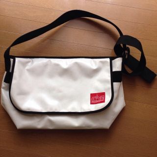 マンハッタンポーテージ(Manhattan Portage)のメッセンジャーバッグ ホワイト(メッセンジャーバッグ)