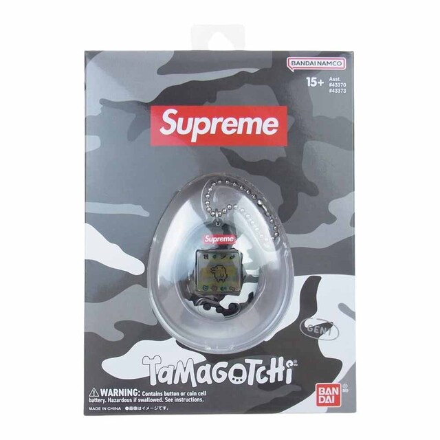 Supreme シュプリーム 23SS Tamagotchi バンダイナムコ たまごっち ブラック カモ 【新古品】【未使用】