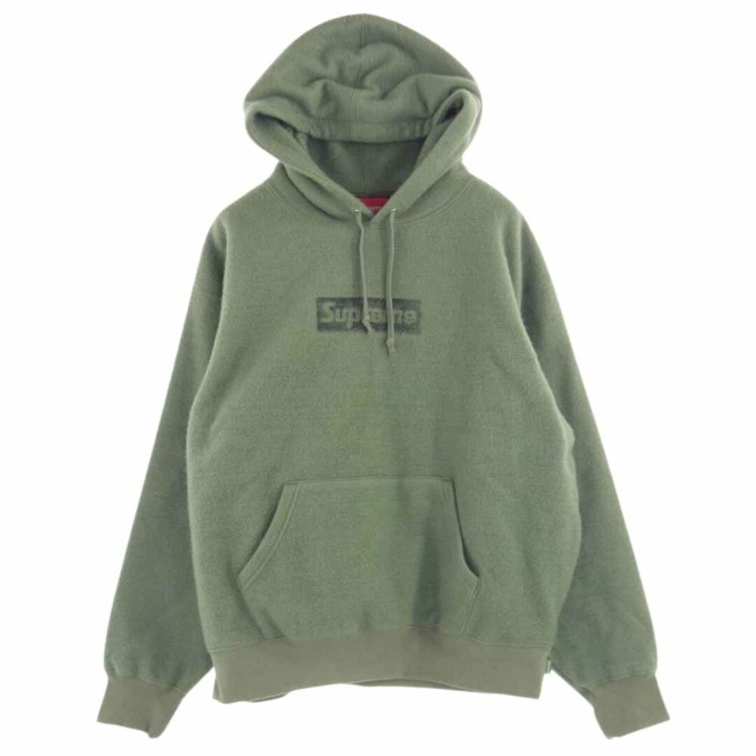 Supreme 2021AW Box Logo Hooded Sweatshirt Black シュプリーム ボックスロゴフーデッドスウェットシャツ プルオーバーパーカー ブラック サイズM【230823】【新古品】【me04】