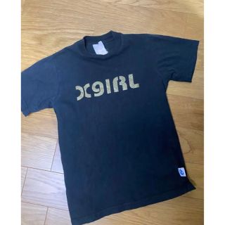 エックスガール(X-girl)のx-girl エックスガール　半袖Tシャツ　トップス　ロゴプリントTシャツ(Tシャツ(半袖/袖なし))