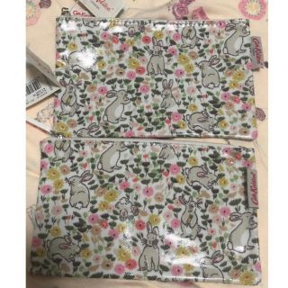 キャスキッドソン(Cath Kidston)のラスト‼️新品⭐︎キャスキッドソン⭐︎可愛いうさぎポーチ2個セット(ポーチ)