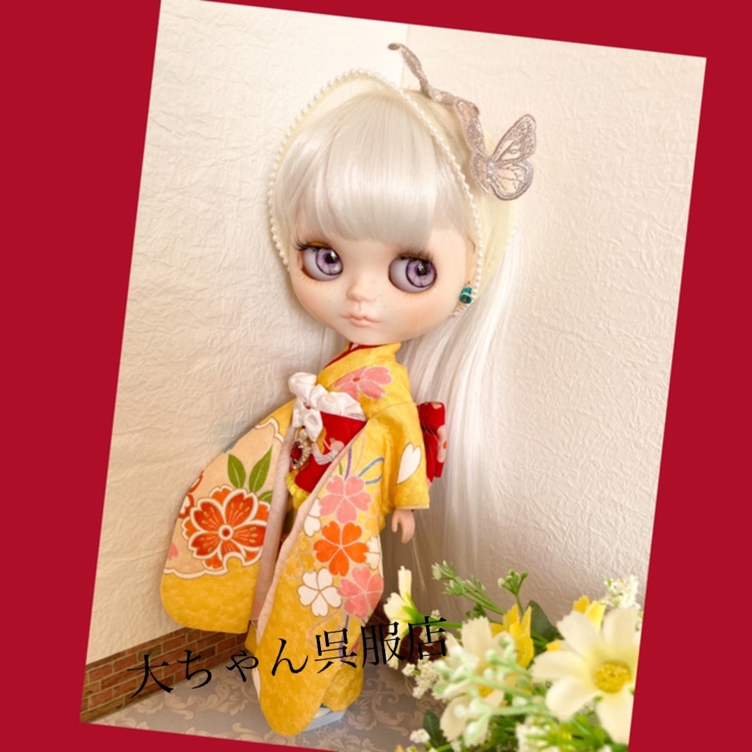 大ちゃん呉服店が仕立てるdayuanbaodoll着物❣️帯2本付き❣️