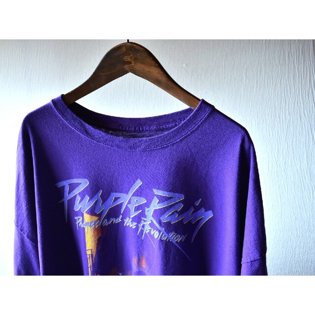ART VINTAGE - 古着☆プリンス 音物 US ミュージック 紫 ビッグサイズ レトロバンドTシャツの通販 by Arabesque|アートヴィンテージならラクマ