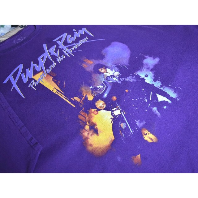 ART VINTAGE - 古着☆プリンス 音物 US ミュージック 紫 ビッグサイズ レトロバンドTシャツの通販 by Arabesque|アートヴィンテージならラクマ