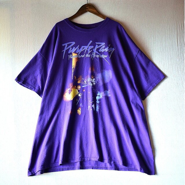 ART VINTAGE - 古着☆プリンス 音物 US ミュージック 紫 ビッグサイズ レトロバンドTシャツの通販 by Arabesque|アートヴィンテージならラクマ
