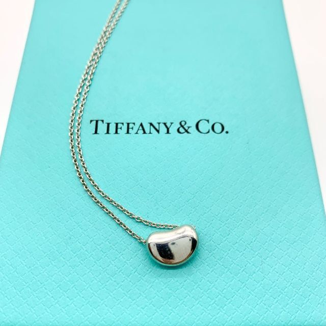 TIFFANY&Co. ティファニー ビーン ネックレス 925 シルバー