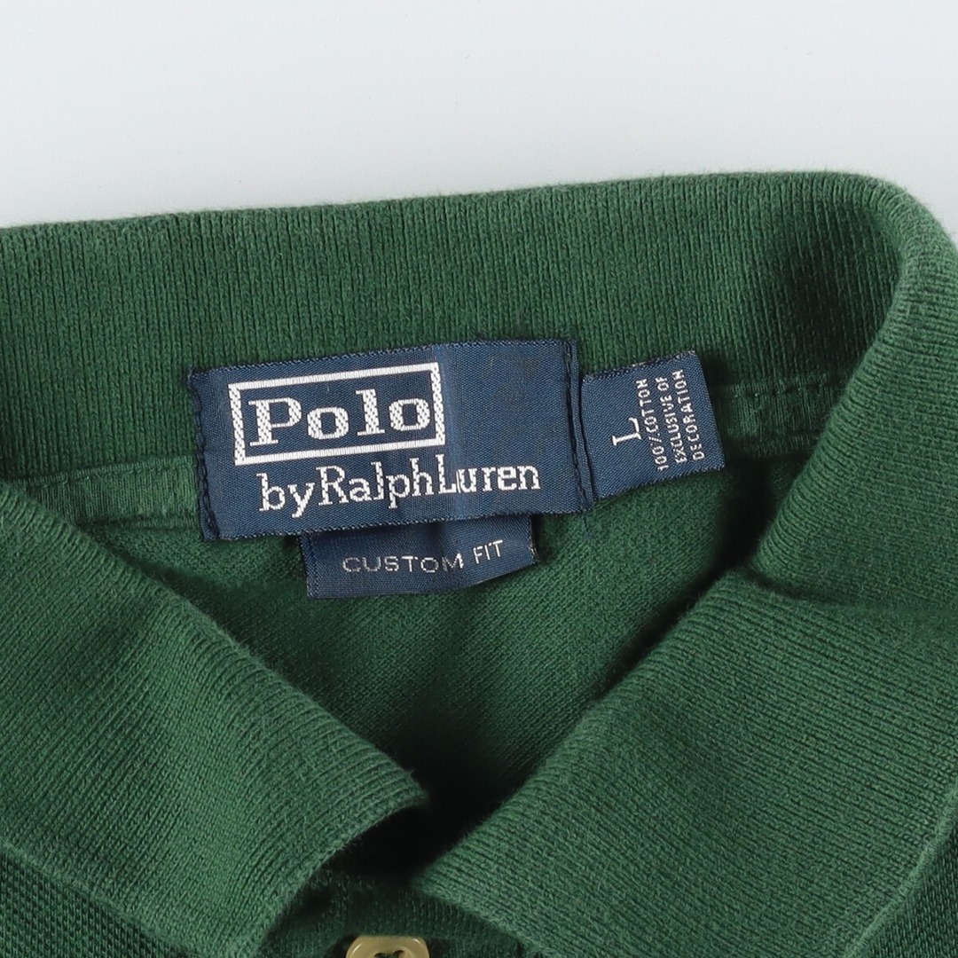 Ralph Lauren(ラルフローレン)の古着 ラルフローレン Ralph Lauren POLO by Ralph Lauren 半袖 ポロシャツ レディースM /eaa334276 レディースのトップス(ポロシャツ)の商品写真