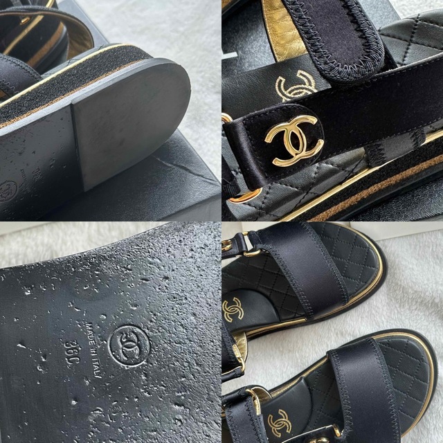 CHANEL シャネル プラットフォームストラップサンダル | shivhotels.com