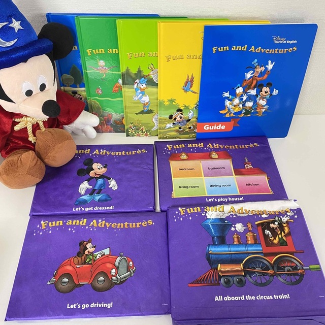 最新版 マジックペンセット アドベンチャーセット DWE ディズニー英語
