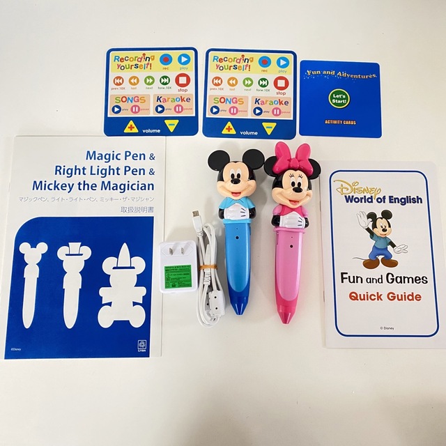 最新版 マジックペンセット アドベンチャーセット DWE ディズニー英語