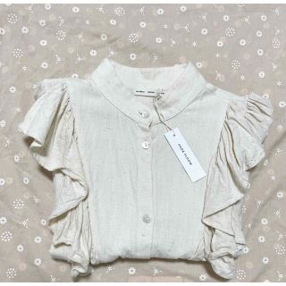 ソーアプルーム(SOOR PLOOM)のsoor ploom フリル ブラウス 8y(ブラウス)