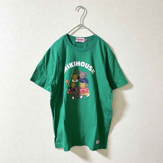 mikihouse(ミキハウス)の【USED】ミキハウス　大人用 くまTシャツ レディースのトップス(Tシャツ(半袖/袖なし))の商品写真