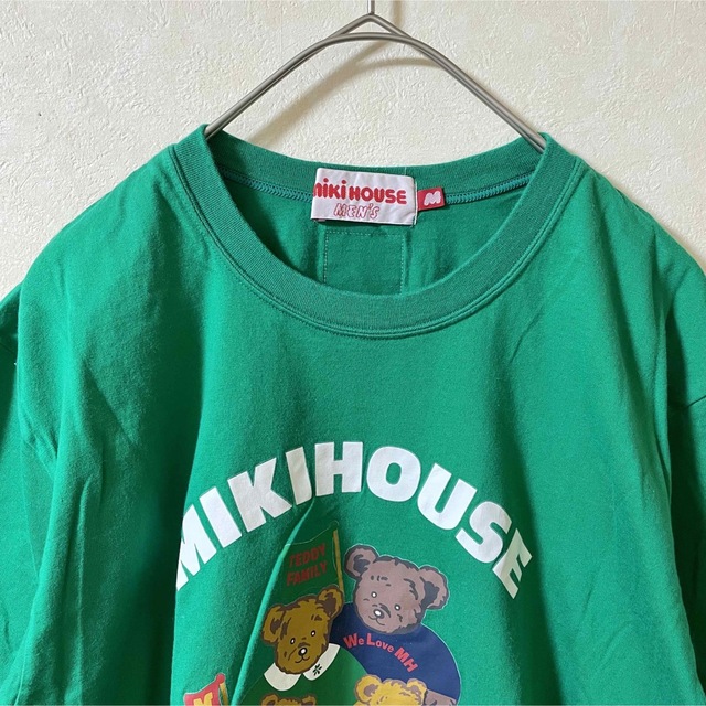 mikihouse(ミキハウス)の【USED】ミキハウス　大人用 くまTシャツ レディースのトップス(Tシャツ(半袖/袖なし))の商品写真