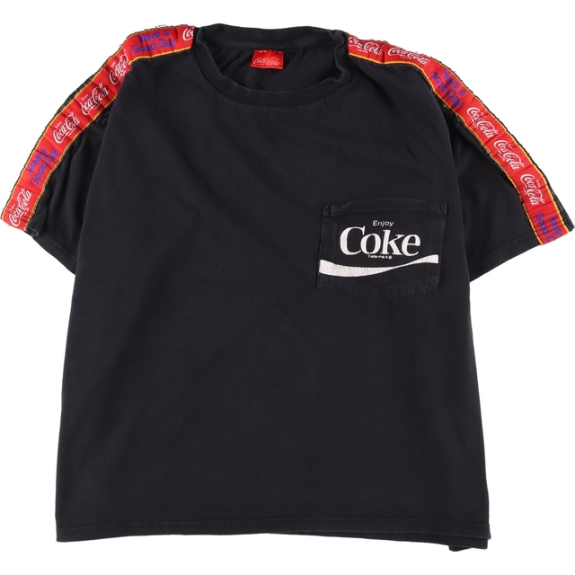 コカコーラ COCA-COLA アドバタイジングTシャツ メンズL /eaa333554不明年代