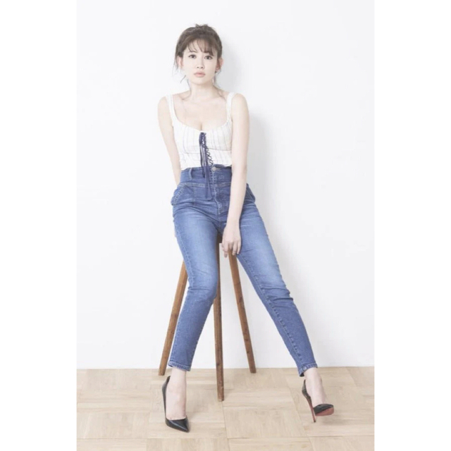 Her lip to(ハーリップトゥ)のherlipto Paris High Rise Jeans 23 レディースのパンツ(デニム/ジーンズ)の商品写真