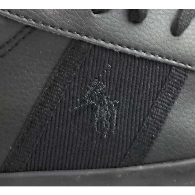 POLO RALPH LAUREN(ポロラルフローレン)の新品ラルフローレンjunia大人サイズPOLO刺繍のPVCスニーカー24.5 レディースの靴/シューズ(スニーカー)の商品写真
