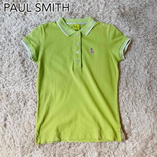 ポールスミス(Paul Smith)のポールスミス　ポロシャツ　うさぎ　paul smith 緑　トップス　レディース(ポロシャツ)