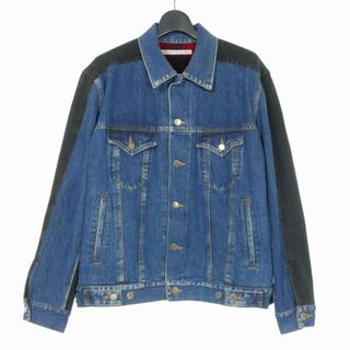 ジョンローレンスサリバン 18SS 再構築 デニムジャケット 切りっぱなし 46