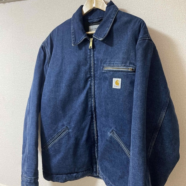 好評NEW】 carhartt - 裏地ブランケット デニム アクティブジャケット