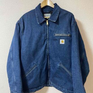 カーハート(carhartt)の裏地ブランケット デニム アクティブジャケット 正規品(Gジャン/デニムジャケット)