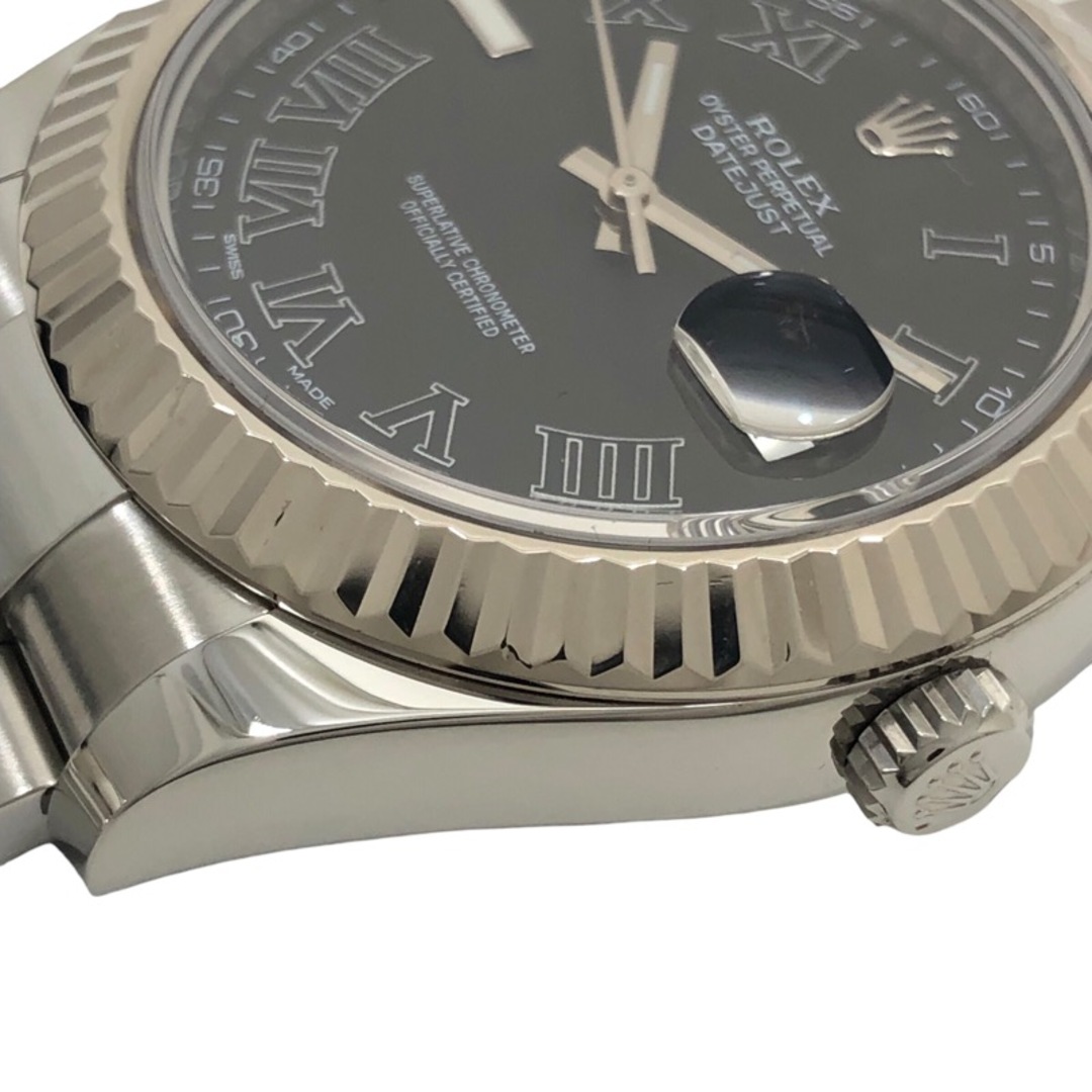ロレックス ROLEX デイトジャスト2 ランダムシリアル 116334 SS/K18WG 自動巻き メンズ 腕時計