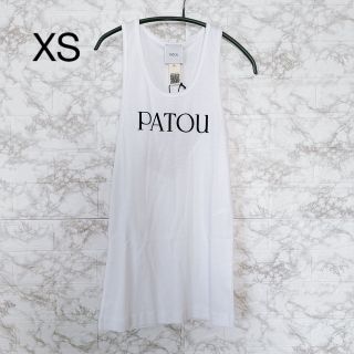 シルバー/レッド レディース Patou パトゥ ロゴ タンクトップ - 通販