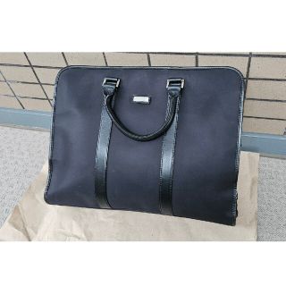 バーバリーブラックレーベル(BURBERRY BLACK LABEL)のBURBERRY BLACKlabel A4可 ノバチェック トートバッグ　黒(ビジネスバッグ)