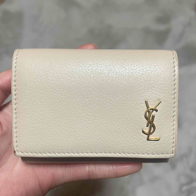 Saint Laurent(サンローラン)の【10/17まで処分セールしてます】サンローランミニ財布 レディースのファッション小物(財布)の商品写真