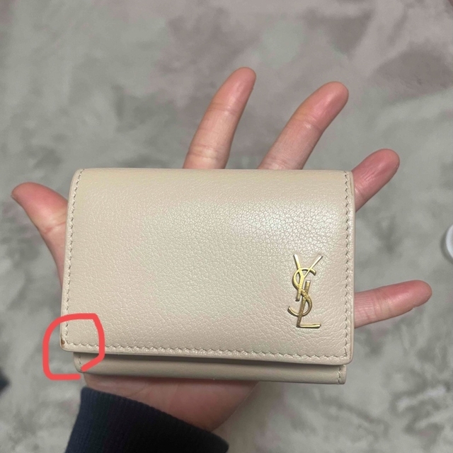 Saint Laurent(サンローラン)の【10/17まで処分セールしてます】サンローランミニ財布 レディースのファッション小物(財布)の商品写真