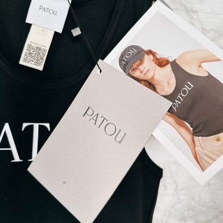 大切な人へのギフト探し 新品【PATOU】パトゥ ロゴ タンクトップ