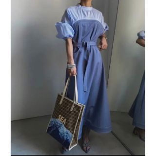 アメリヴィンテージ(Ameri VINTAGE)のAFFOGATO SHIRT DRESS Ameri VINTAGE(ロングワンピース/マキシワンピース)