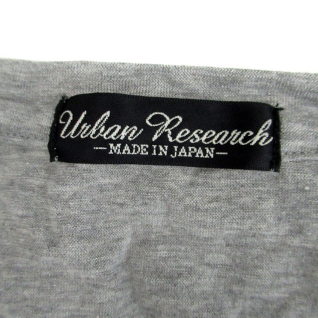 URBAN RESEARCH(アーバンリサーチ)のアーバンリサーチ Tシャツ カットソー 半袖 Vネック F グレー /SM7 レディースのトップス(Tシャツ(半袖/袖なし))の商品写真