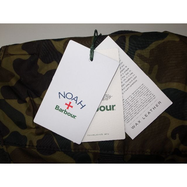 Noah × BARBOUR Backpack バックパック camo