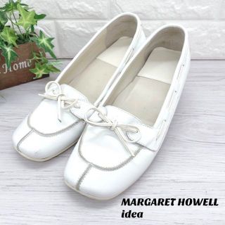 マーガレットハウエル(MARGARET HOWELL)のMARGARET HOWELL idea バレエシューズ レザー フラット(バレエシューズ)