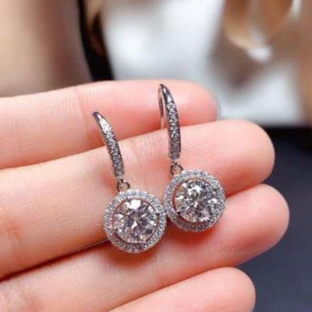 最高品質.Pt950ダイヤモンド 1.00ct イヤリング | gulatilaw.com